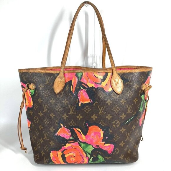 LOUIS VUITTON M48613 Monogram Rose Neverfull MM Shoulder Bag Tote Bag - Picture 11 of 12